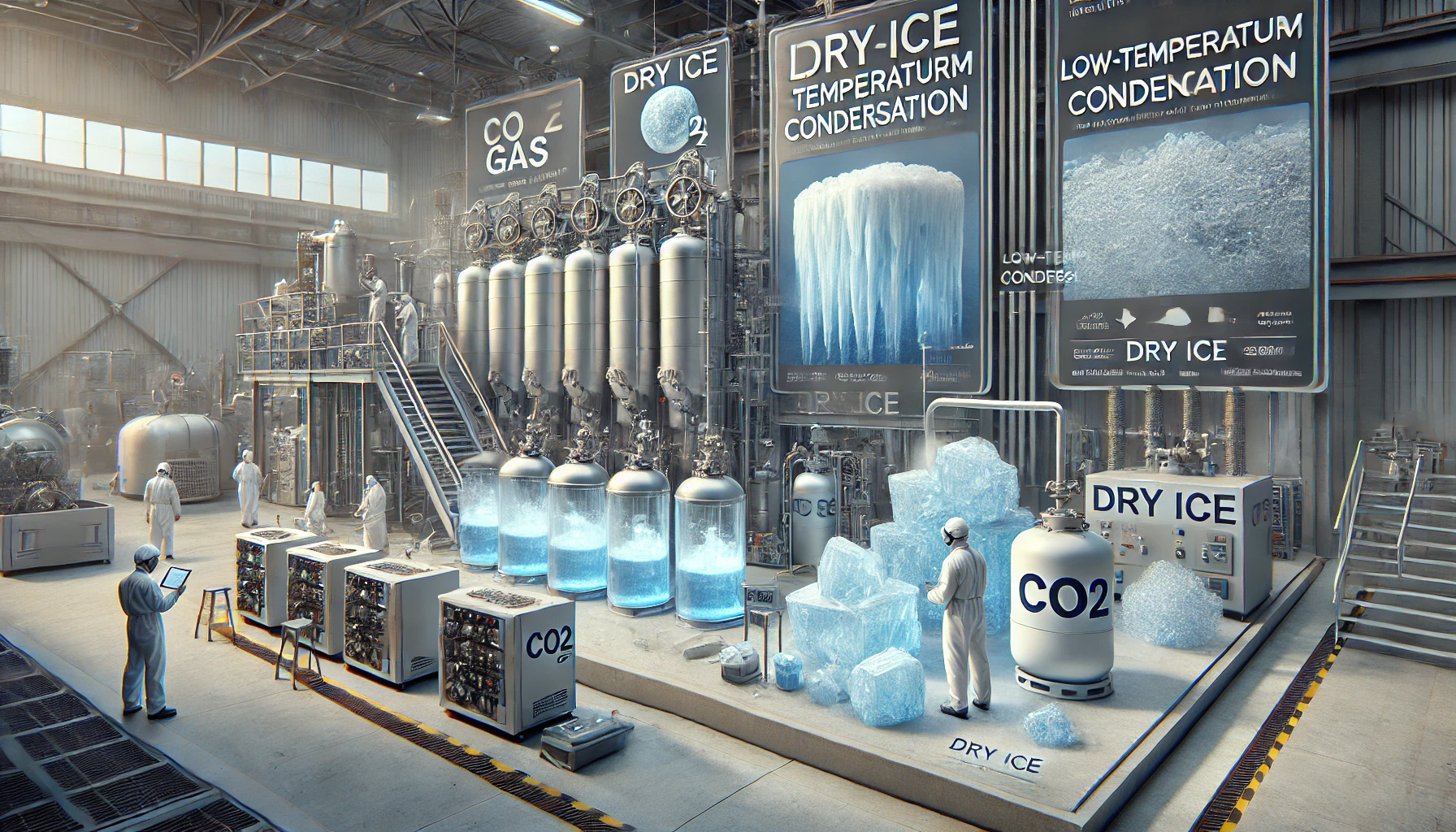 從二氧化碳到冷凍神器的精彩乾冰製程